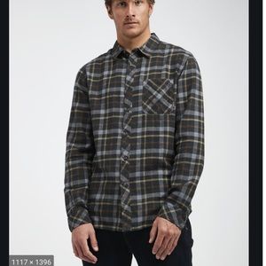NWT Billabong Wave Washed Flannels Shirt - M